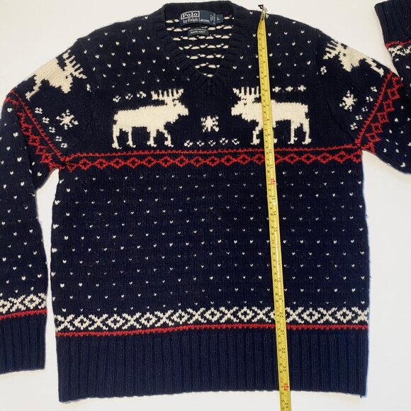 Polo Ralph Lauren VNG 90 Merino Wool Sweater Men's Size S/M/L - Picture 13 of 14